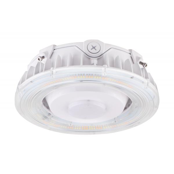 LED Canopy Fixture - 25 Watt - CCT Selectable - White Finish - 100-277 Volt