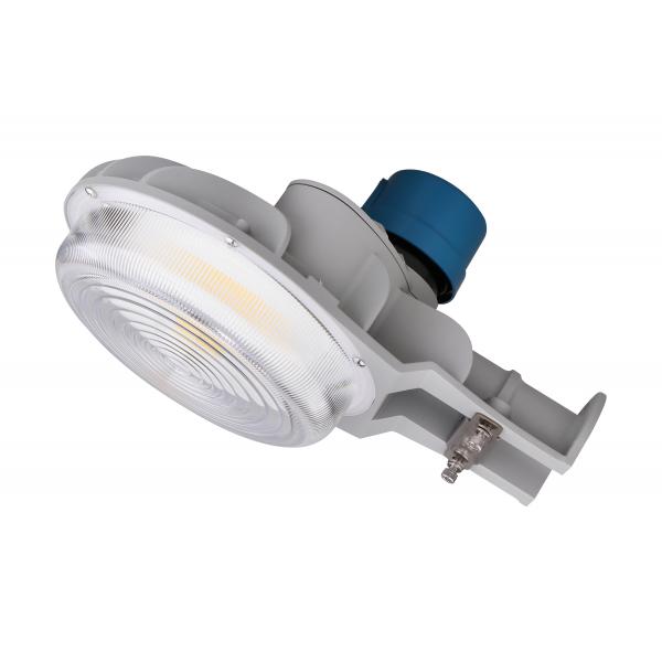 29 Watt LED Area Light with Photocell - CCT Selectable and Dimmable - Gray Finish - 120-277 Volts - Ultra Bright Lumens