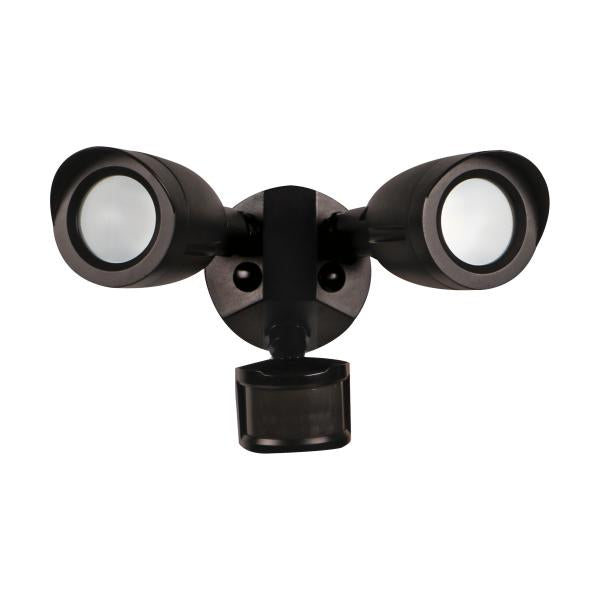 LED 2 BULLET HEAD SECURITY LGT