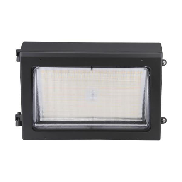 CCT and Wattage Adjustable LED Wall Pack - Integrated Bypassable Photocell - CCT Selectable from 3000, 4000 or 5000K - Wattage Selectable from 29, 40, or 60 Watt - 120-277 Volt