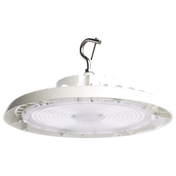 200 Watt UFO LED High Bay - 4000K - 28000 Lumens -120-277 Volt - White Finish