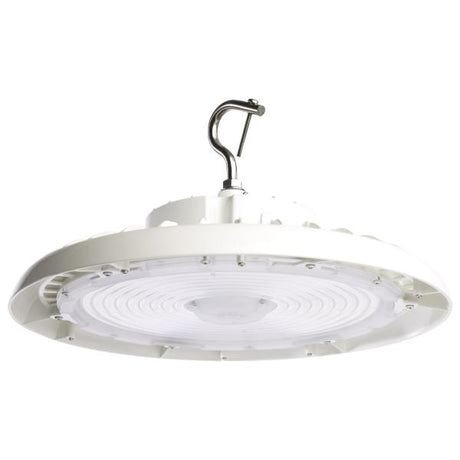 200 Watt UFO LED High Bay - 4000K - 28000 Lumens -120-277 Volt - White Finish