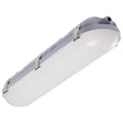 2 Foot - 20 Watt - Vapor Proof Linear Fixture - CCT Selectable - IP65 and IK08 Rated - 0-10V Dimming - 120V-347V