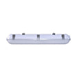 2 Foot - 20 Watt - Vapor Proof Linear Fixture with Integrated Microwave Sensor - CCT Selectable - IP65 and IK08 Rated