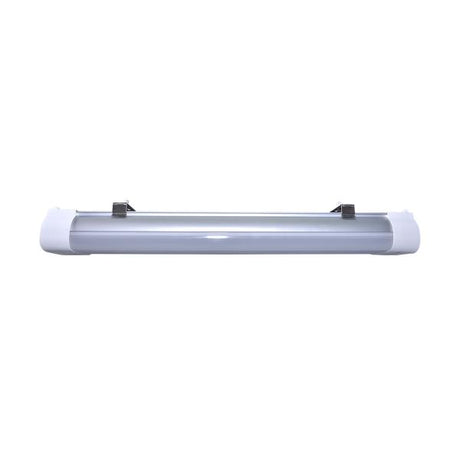 2 Foot - 20 Watt - LED Tri-Proof Linear Fixture - CCT Selectable - IP65 and IK08 Rated - 0-10V Dimming