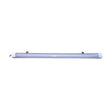 4 Foot - LED Tri-Proof Linear Fixture with Integrated Microwave Sensor - CCT & Wattage Selectable - IP65 and IK08 Rated