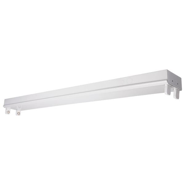 3 Foot - Dual T8 Lamp Ready Fixture Channel - Empty Body Fixture - Complete Lamp Wiring Guide Available