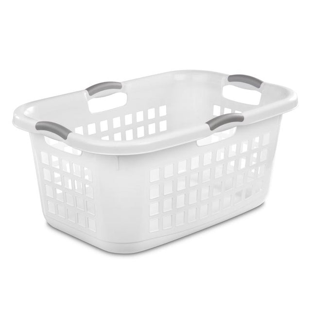 Sterilite White Plastic Laundry Basket