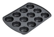 Wilton 15 in. W X 10.5 in. L Muffin Pan Gray