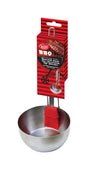 TableCraft BBQ Red/Silver Stainless Steel Brush/Sauce Pan