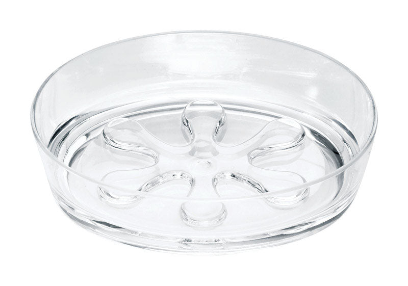 iDesign Eva Clear Acrylic Soap Dish