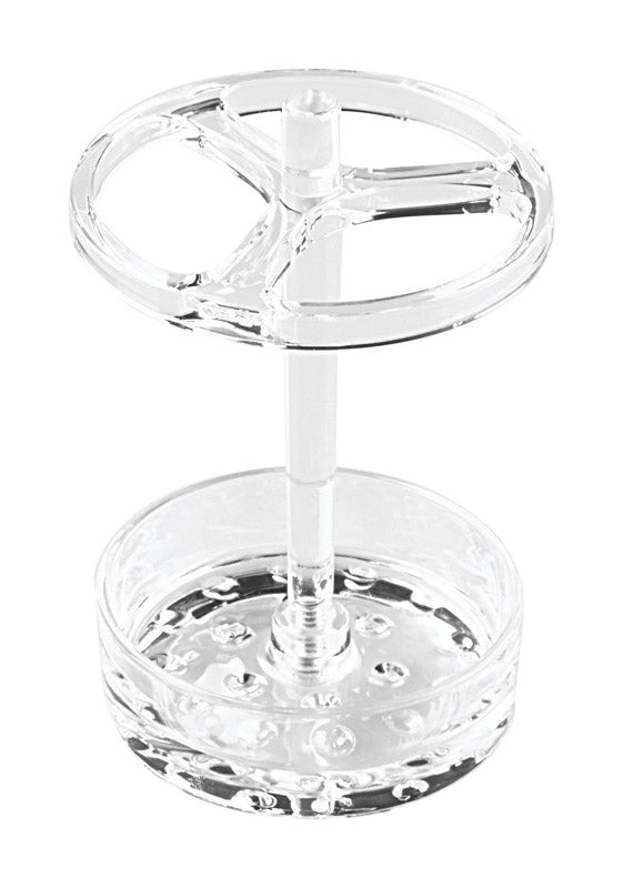 iDesign Eva Clear Acrylic Toothbrush Holder