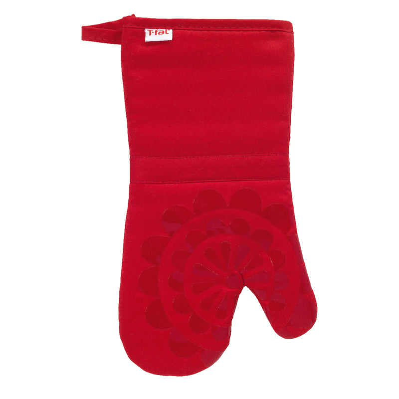 T-Fal Red Cotton Oven Mitt