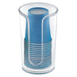 iDesign Clarity Clear Plastic Cup Dispenser