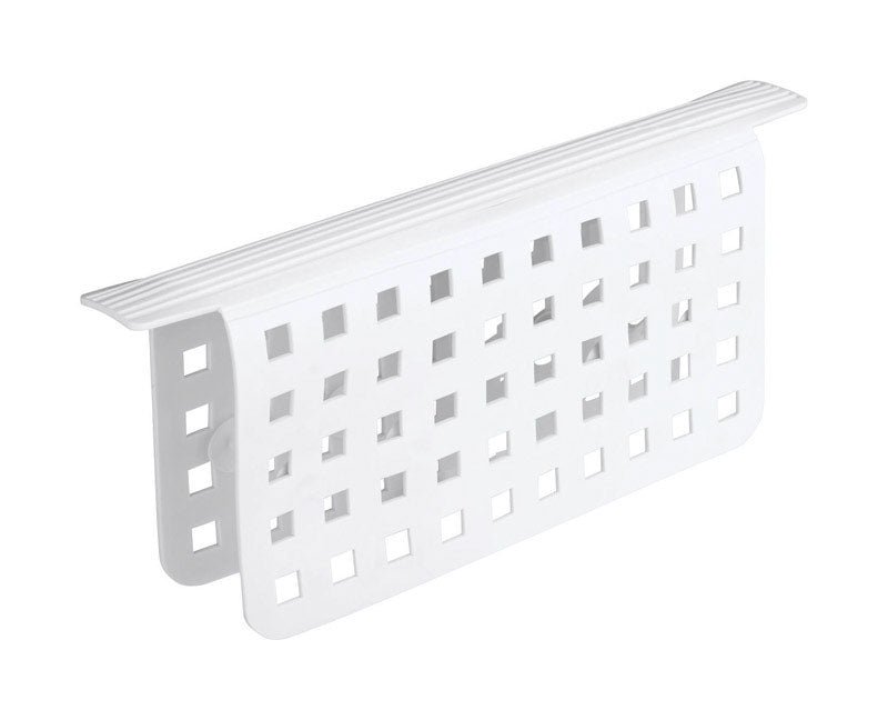 iDesign White Plastic Sink Divider Mat