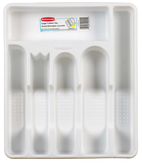 Rubbermaid 1.75 in. H X 11.5 in. W X 13.5 in. D Plastic Cutlery Tray