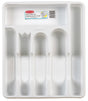 Rubbermaid 1.75 in. H X 11.5 in. W X 13.5 in. D Plastic Cutlery Tray