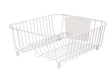 Rubbermaid 14.3 in. L X 12.5 in. W X 5.4 in. H White Steel Dish Drainer