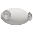 Emergency Light - Dual Head - 120/277 Volts - White Finish - Remote Compatible