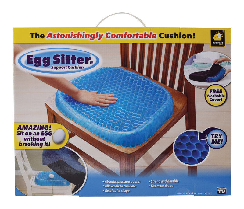 Egg Sitter Astonishingly Comfortable Seat Cushion Polyacrylamide Gel Core 1 pk