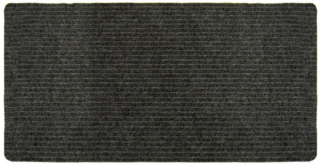 Multy Home Concord 50 ft. L X 36 in. W Charcoal Nonslip Carpet Runner