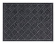 Multy Home Contours 36 in. W X 48 in. L Charcoal Polyester/Vinyl Floor Mat