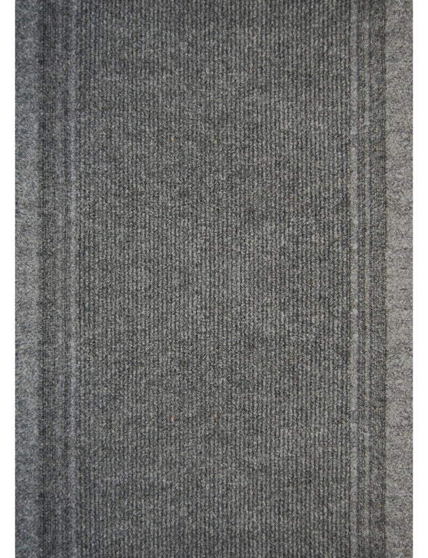 Multy Home Tracker 60 ft. L X 26 in. W Gray Nonslip Carpet Runner