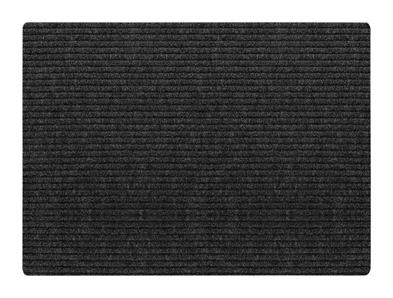 Multy Home Concord 36 in. W X 48 in. L Charcoal Polyester/Vinyl Utility Mat