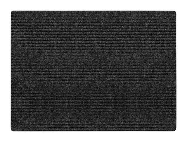 Multy Home Concord 36 in. W X 48 in. L Charcoal Polyester/Vinyl Utility Mat