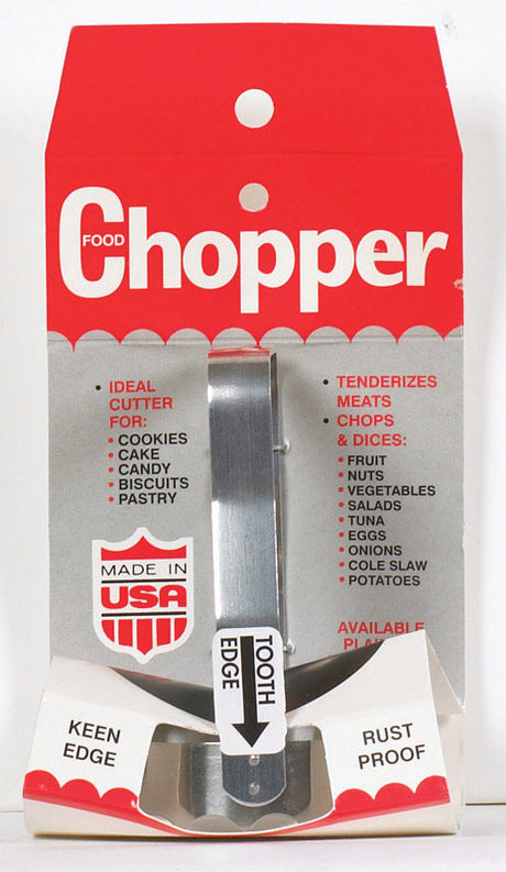 Harold's Kitchen 3 oz Silver Stainless Steel Food Chopper