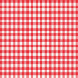 Magic Cover Red/White Checkered Vinyl Disposable Tablecloth 52 in. L X 52 in. W