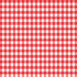 Magic Cover Red/White Checkered Vinyl Disposable Tablecloth 54 in. L X 54 in. W