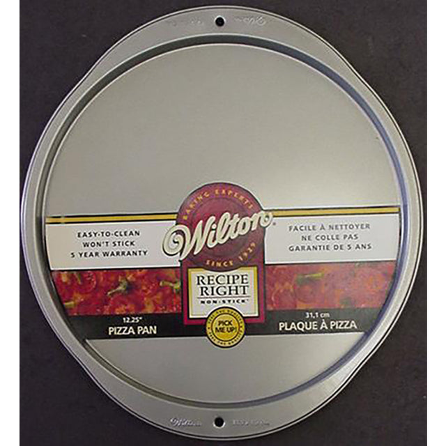 Wilton Recipe Right 12-1/4 in. W Pizza Pan Silver