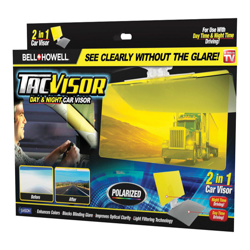 Bell & Howell TacVisor 11.85 in. L X 6.5 in. W Yellow Glare Blocker