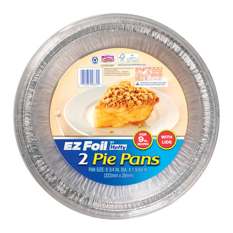 Hefty EZ Foil 9 in. Pie Pan Silver