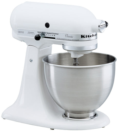 KitchenAid White 4.5 qt 10 speed Stand Mixer