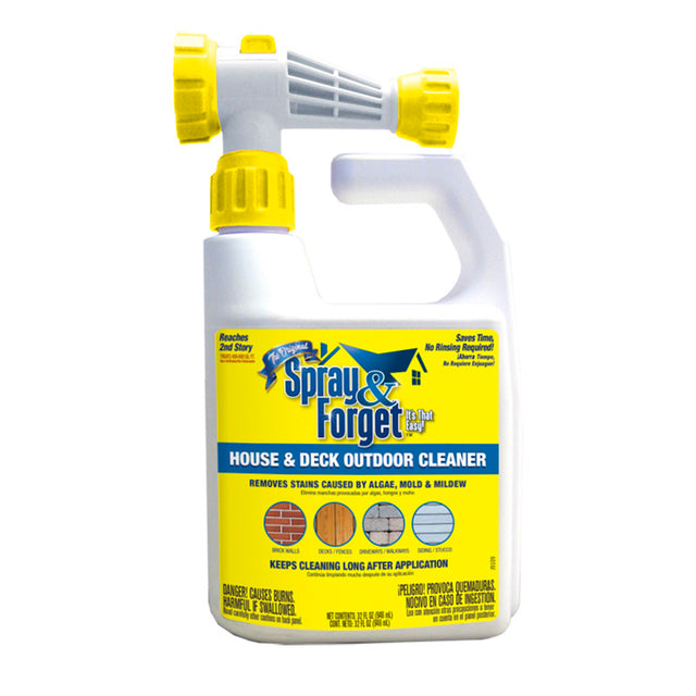 Spray & Forget House and Deck Cleaner 32 oz Liquid