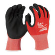 Milwaukee Cut Level 1 Nitrile Dipped Cut Resistant Gloves Red XL 1 pair