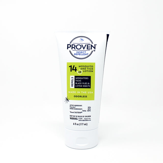 Proven Insect Repellent Lotion For Mosquitoes/Ticks 6 oz