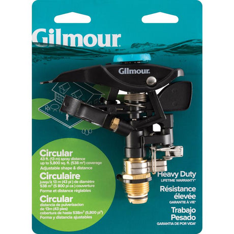 Gilmour Impulse Sprinkler 5800 sq ft 1 pk