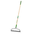 John Deere 66 in. 15 Tine Steel Bow Rake Wood Handle