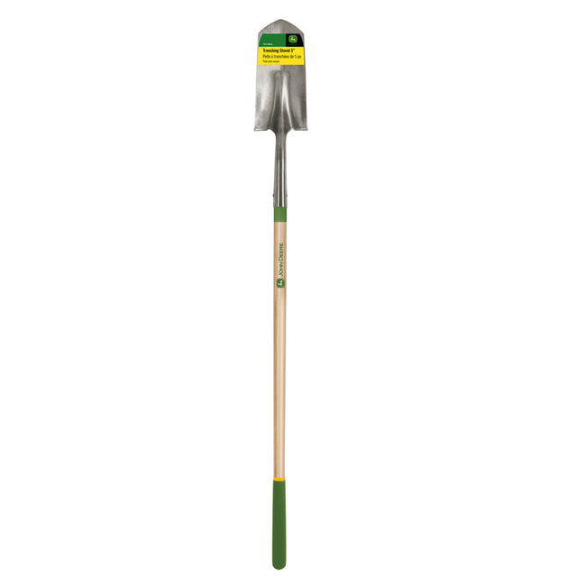 John Deere 57.25 in. Steel Trenching Shovel Wood Handle