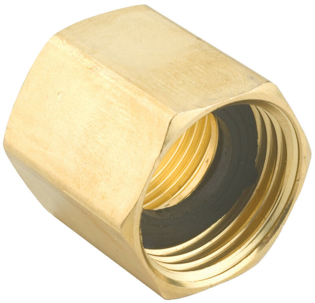 Gilmour 3/4 in. Brass Threaded Double Female Hose Accessory Connector