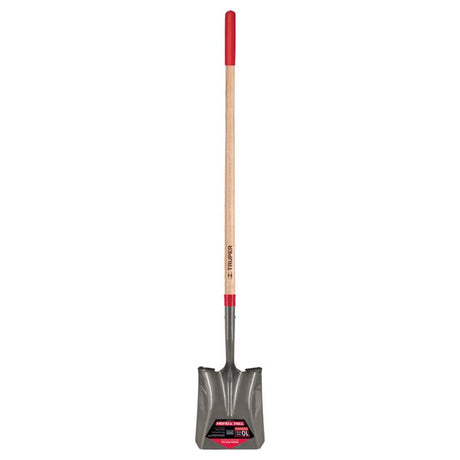 Truper Tru-Tough 58 in. Steel Square Transfer Shovel Wood Handle