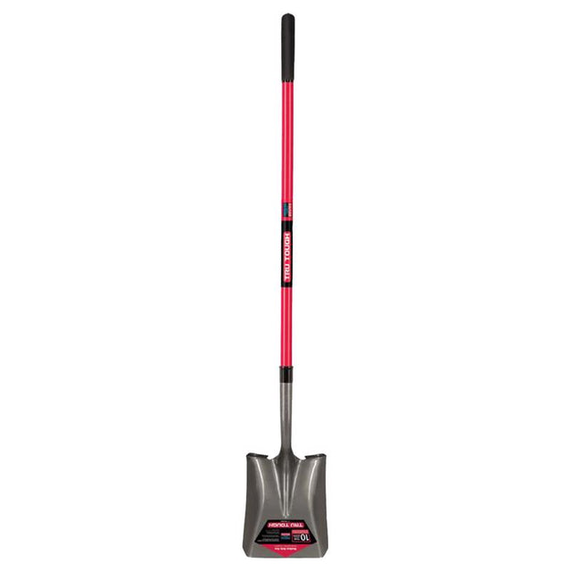 Truper Tru-Tough 57 in. Steel Square Transfer Shovel Fiberglass Handle