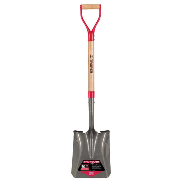 Truper Tru-Tough 41 in. Steel Square Transfer Shovel Wood Handle