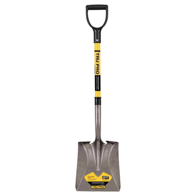 Truper Tru-Tough 41 in. Steel Square Transfer Shovel Fiberglass Handle