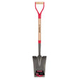 Truper Tru-Tough 41 in. Steel Square Garden Spade Wood Handle