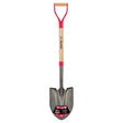 Truper Tru-Tough 41 in. Steel Round Digging Shovel Wood Handle