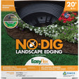 EasyFlex 20 ft. L Plastic Black Landscape Edging Kit